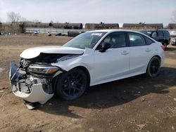 Salvage cars for sale at Columbia Station, OH auction: 2022 Honda Civic Sport