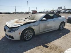 Salvage vehicles for parts for sale at auction: 2017 BMW 640 I