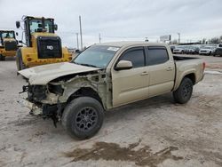 Salvage cars for sale from Copart Oklahoma City, OK: 2018 Toyota Tacoma Double Cab