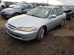 Honda Vehiculos salvage en venta: 1999 Honda Accord LX