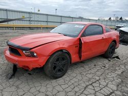 Salvage cars for sale from Copart Dyer, IN: 2012 Ford Mustang