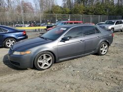 Salvage cars for sale from Copart Waldorf, MD: 2006 Acura 3.2TL