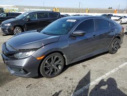 Honda Civic Sport salvage cars for sale: 2020 Honda Civic Sport