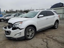 Chevrolet Vehiculos salvage en venta: 2017 Chevrolet Equinox Premier