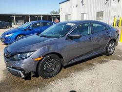 Salvage cars for sale from Copart Fresno, CA: 2020 Honda Civic LX