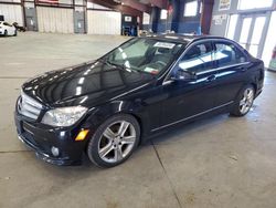 Mercedes-Benz C 300 4matic salvage cars for sale: 2010 Mercedes-Benz C 300 4matic