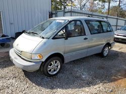 Toyota Previa salvage cars for sale: 1991 Toyota Previa DLX