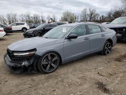 Honda salvage cars for sale: 2023 Honda Accord Hybrid Sport