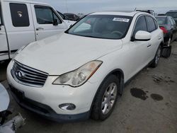 Salvage cars for sale at Martinez, CA auction: 2010 Infiniti EX35 Base