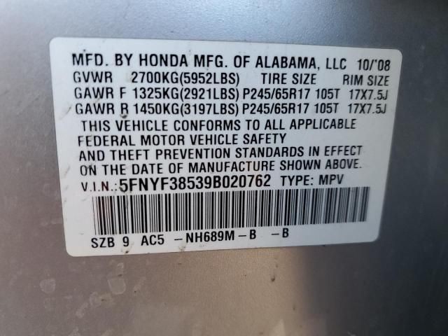 2009 Honda Pilot EXL