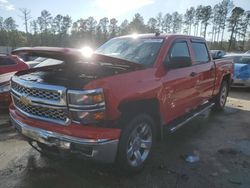 Salvage cars for sale from Copart Harleyville, SC: 2014 Chevrolet Silverado K1500 LT