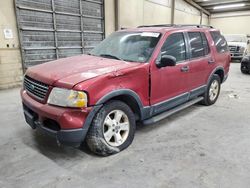 Ford Explorer salvage cars for sale: 2003 Ford Explorer XLT