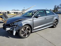 Salvage cars for sale from Copart Sacramento, CA: 2020 Audi A3 S-LINE Premium Plus