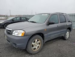 Mazda Tribute DX salvage cars for sale: 2003 Mazda Tribute DX