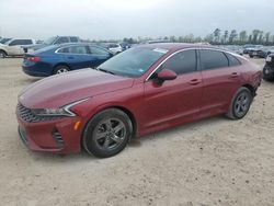 Salvage cars for sale at Houston, TX auction: 2022 KIA K5 LXS