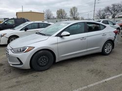 Salvage cars for sale at Moraine, OH auction: 2017 Hyundai Elantra SE