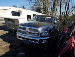 Salvage cars for sale from Copart Woodburn, OR: 2018 Dodge 3500 Laramie