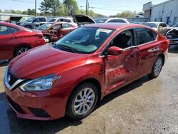 Nissan Sentra S Vehiculos salvage en venta: 2018 Nissan Sentra S