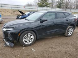 Salvage cars for sale from Copart Davison, MI: 2021 Chevrolet Blazer 2LT