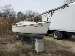 Salvage boats for sale at Glassboro, NJ auction: 1977 Catalina Boat Sail Boat