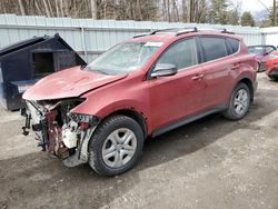 Salvage cars for sale from Copart Center Rutland, VT: 2014 Toyota Rav4 LE