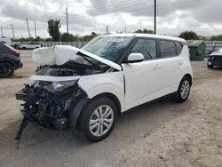 Salvage cars for sale at Miami, FL auction: 2023 KIA Soul LX