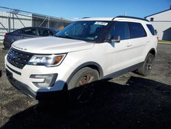 Salvage cars for sale at Windsor, NJ auction: 2017 Ford Explorer XLT