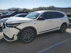 Salvage cars for sale at Las Vegas, NV auction: 2023 Acura MDX A-Spec