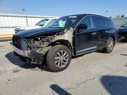 Salvage cars for sale from Copart Dyer, IN: 2015 Infiniti QX60