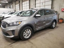 Salvage cars for sale at Blaine, MN auction: 2019 KIA Sorento L