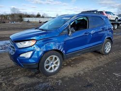 Vehiculos salvage en venta de Copart Columbia Station, OH: 2018 Ford Ecosport SE