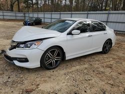 Honda Accord Sport salvage cars for sale: 2017 Honda Accord Sport