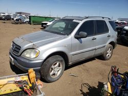 Salvage cars for sale at Brighton, CO auction: 1998 Mercedes-Benz ML 320