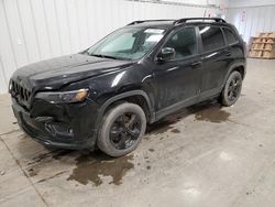 Salvage cars for sale from Copart Windham, ME: 2019 Jeep Cherokee Latitude Plus