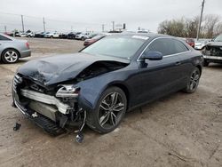 Salvage cars for sale at Oklahoma City, OK auction: 2010 Audi A5 Premium Plus