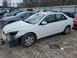 Salvage cars for sale from Copart Hampton, VA: 2005 Honda Accord LX