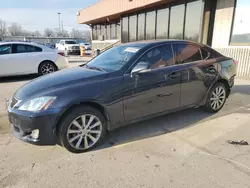 Salvage cars for sale at Fort Wayne, IN auction: 2010 Lexus IS 250
