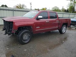 Salvage cars for sale at Shreveport, LA auction: 2017 Chevrolet Silverado K1500 High Country