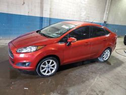 Salvage cars for sale at Woodhaven, MI auction: 2019 Ford Fiesta SE