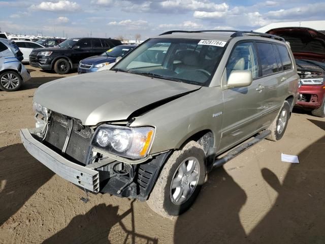 2002 Toyota Highlander Limited