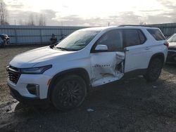 Chevrolet Traverse salvage cars for sale: 2022 Chevrolet Traverse RS