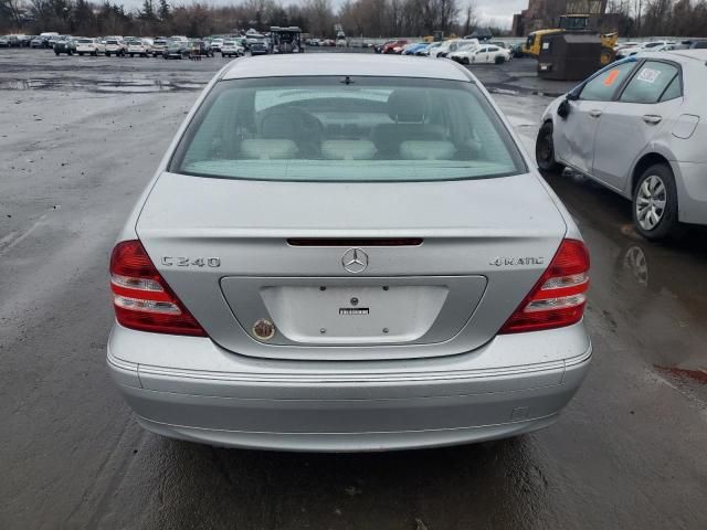 2005 Mercedes-Benz C 240 4matic