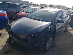 Salvage cars for sale at Martinez, CA auction: 2015 Toyota Corolla L