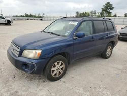 Salvage cars for sale from Copart Houston, TX: 2005 Toyota Highlander Limited