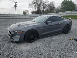 Salvage cars for sale at Gastonia, NC auction: 2021 Ford Mustang GT