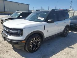 Salvage cars for sale from Copart Haslet, TX: 2021 Ford Bronco Sport Outer Banks