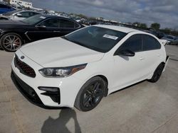 Salvage cars for sale at Grand Prairie, TX auction: 2021 KIA Forte GT Line