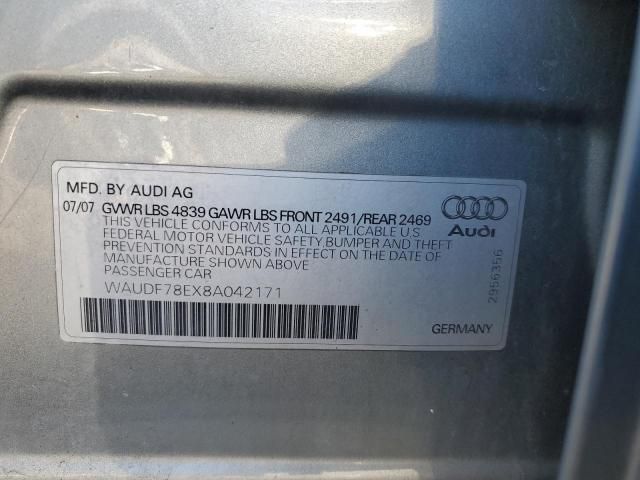 2008 Audi A4 2.0T Quattro