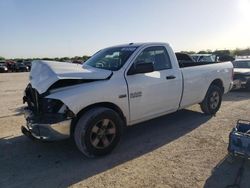Salvage cars for sale from Copart San Antonio, TX: 2014 Dodge RAM 1500 ST