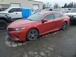 Salvage cars for sale at Woodburn, OR auction: 2019 Toyota Camry L